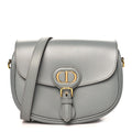 Box Calfskin Medium Bobby Flap Gray