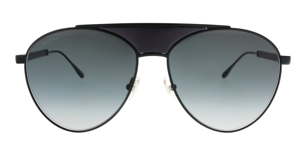 Jimmy Choo Black Aviator AVE/S 807 Sunglasses