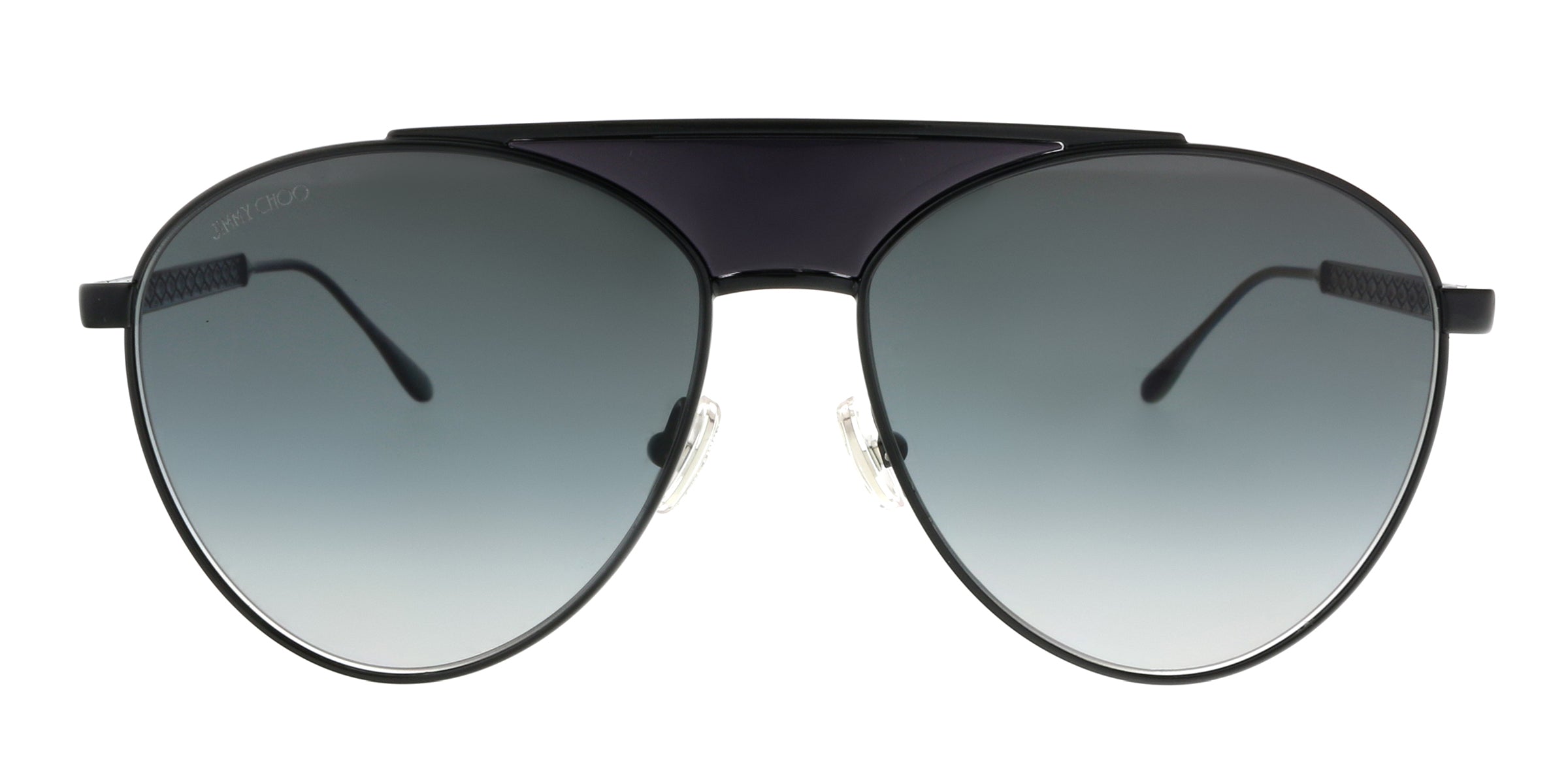 Jimmy Choo Black Aviator AVE/S 807 Sunglasses