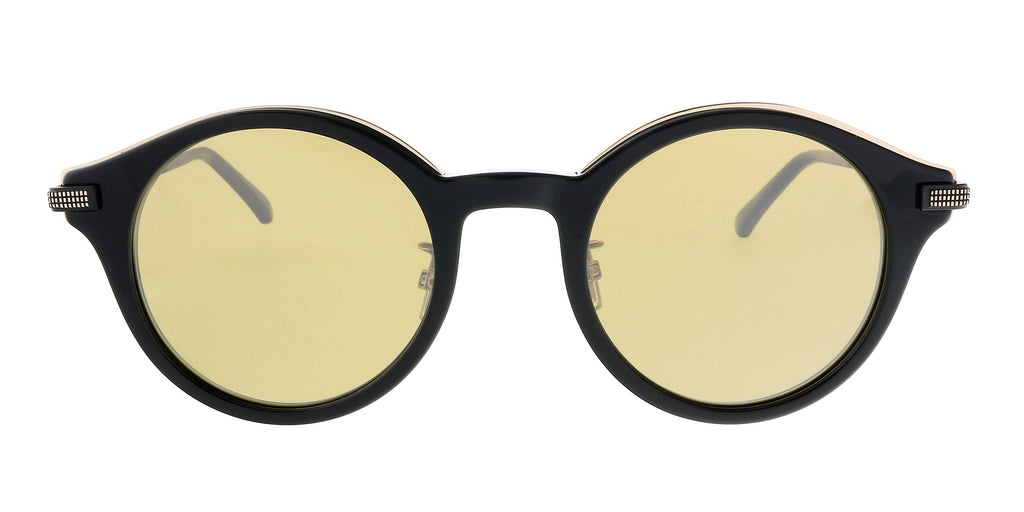 Jimmy Choo Black/Gold Round NICK/S 02M2 Sunglasses