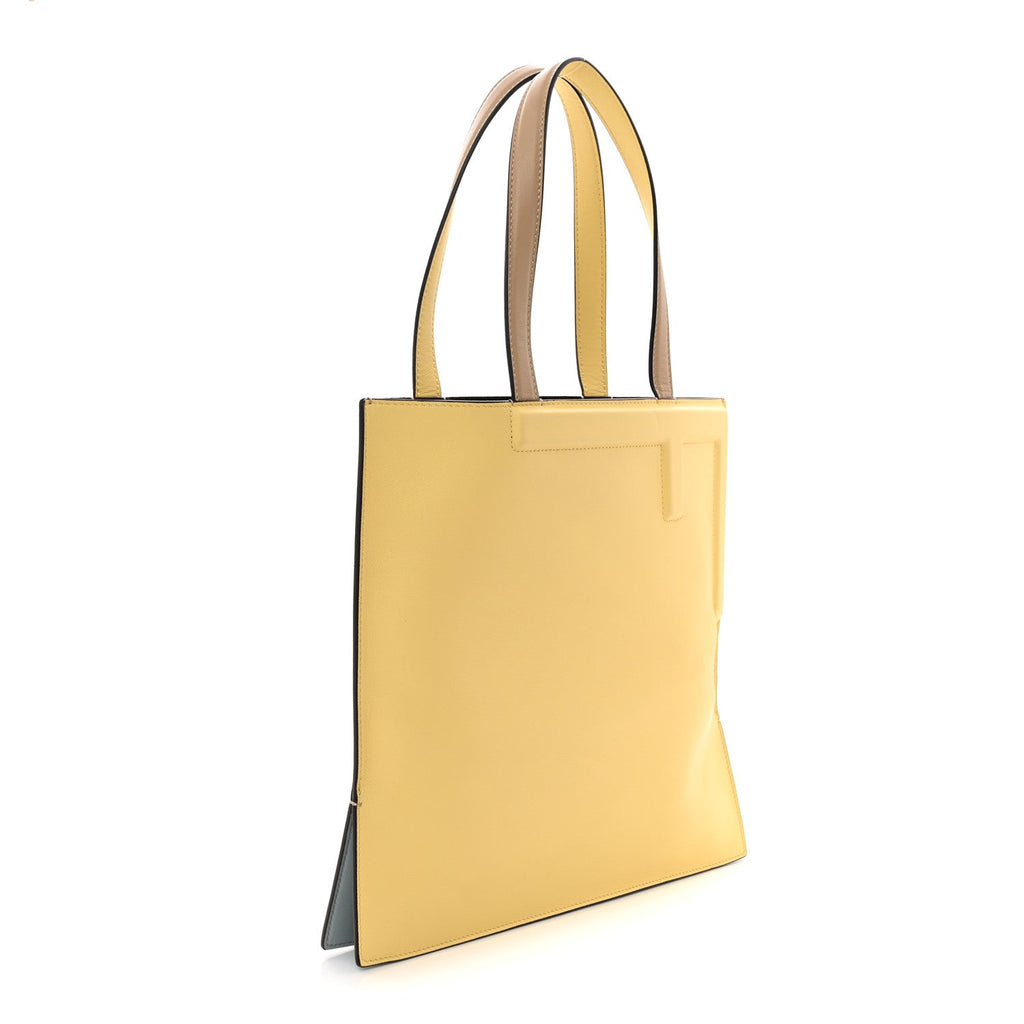 Vitello Bellagio Medium Fendi Flip Beige Amido Sorbet Anice