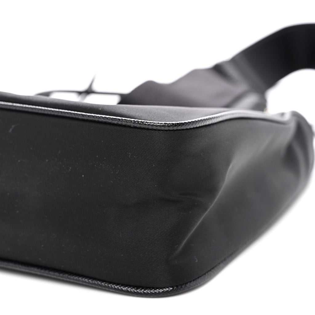 Re-Nylon Saffiano Re-Edition 2005 Shoulder Bag Black