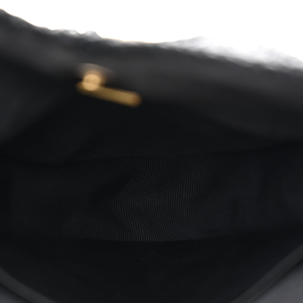Raffia Star Coco Beach Bag Black