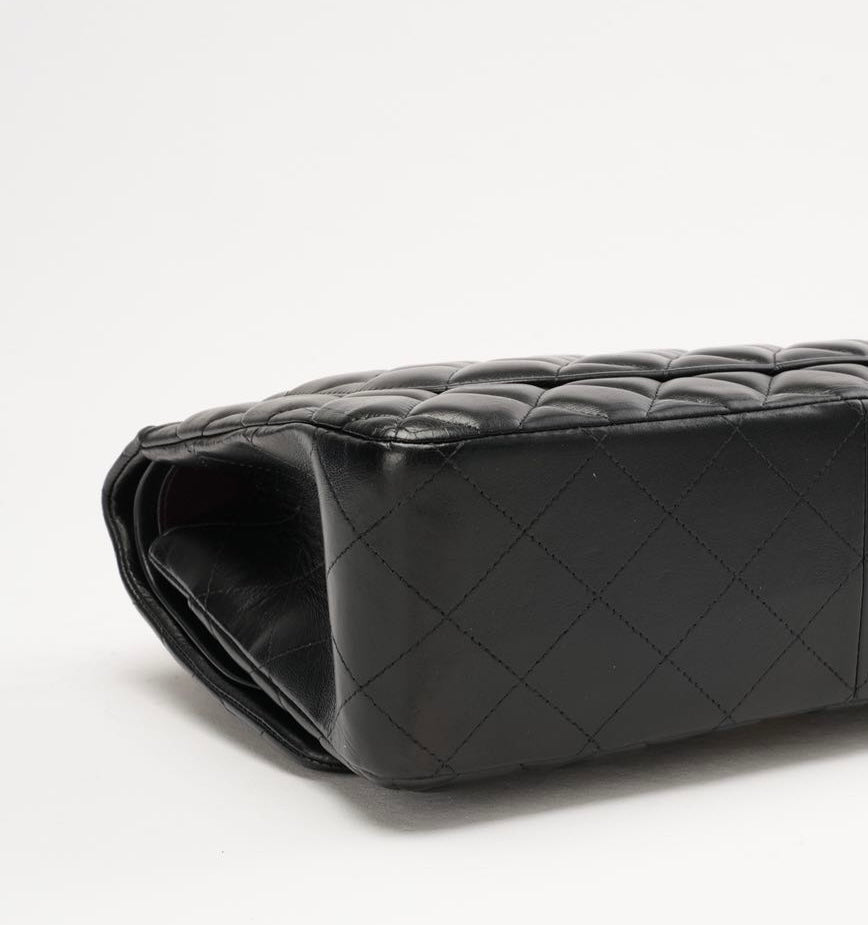 Chanel Timeless Jumbo Double Flap Lamb Black 2011