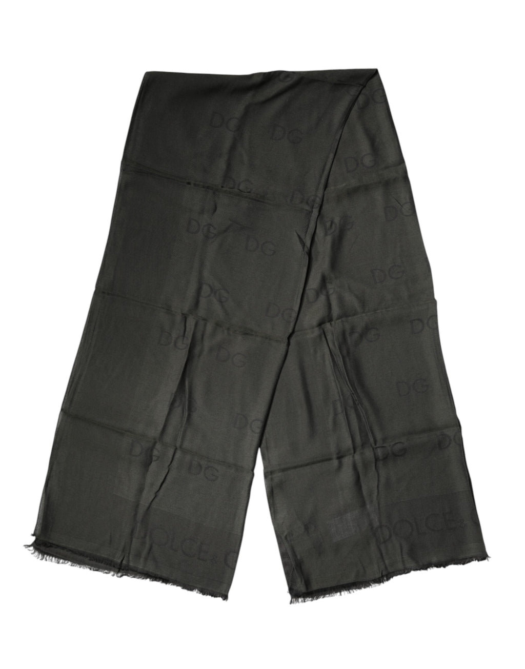 Dolce & Gabbana Black Modal Neck Wrap Men Shawl Men Men's Scarf