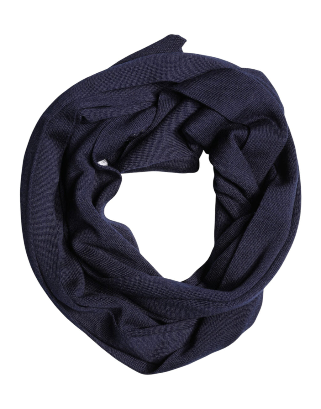 Dolce & Gabbana Blue Wool DG Loves London Neck Wrap Women's Scarf