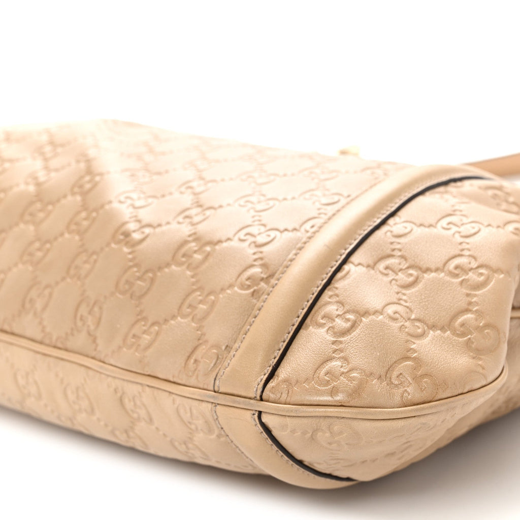 Guccissima Medium Britt Tote Beige