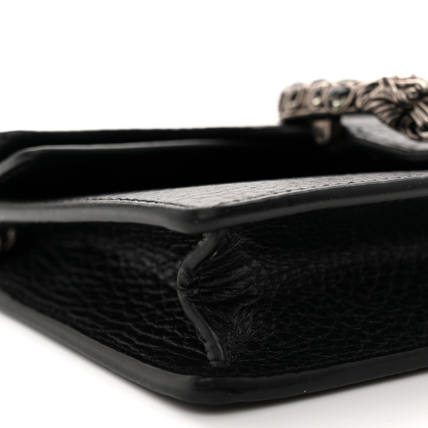 Calfskin Super Mini Dionysus Shoulder Bag Black