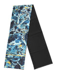 Dolce & Gabbana Multicolor Marble Neck Wrap Foulard Men's Scarf