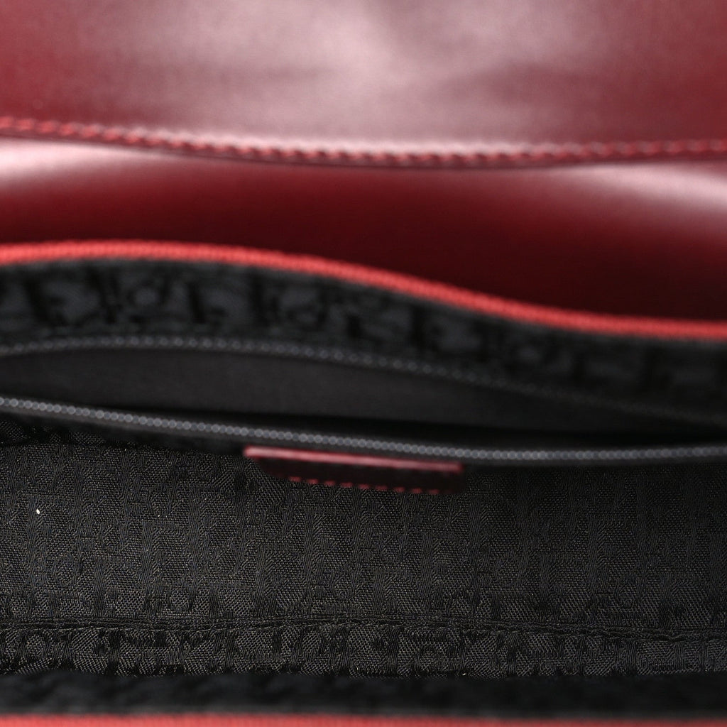 Canvas Calfskin Street Chic Columbus Ave Burgundy
