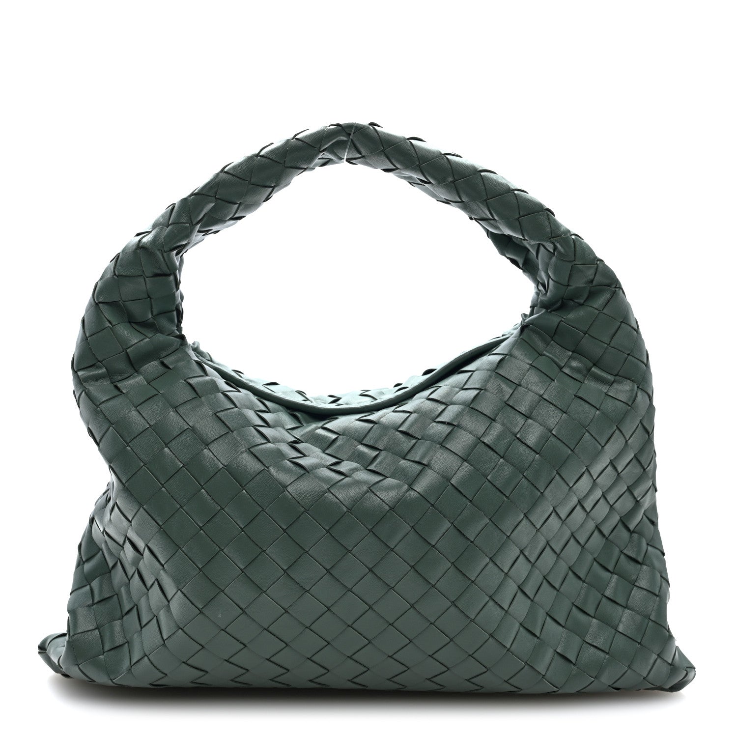 Nappa Intrecciato Small Hop Aloe