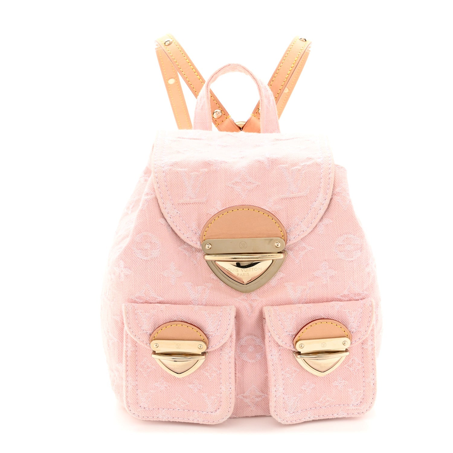 Denim Venice Backpack Washed Pink