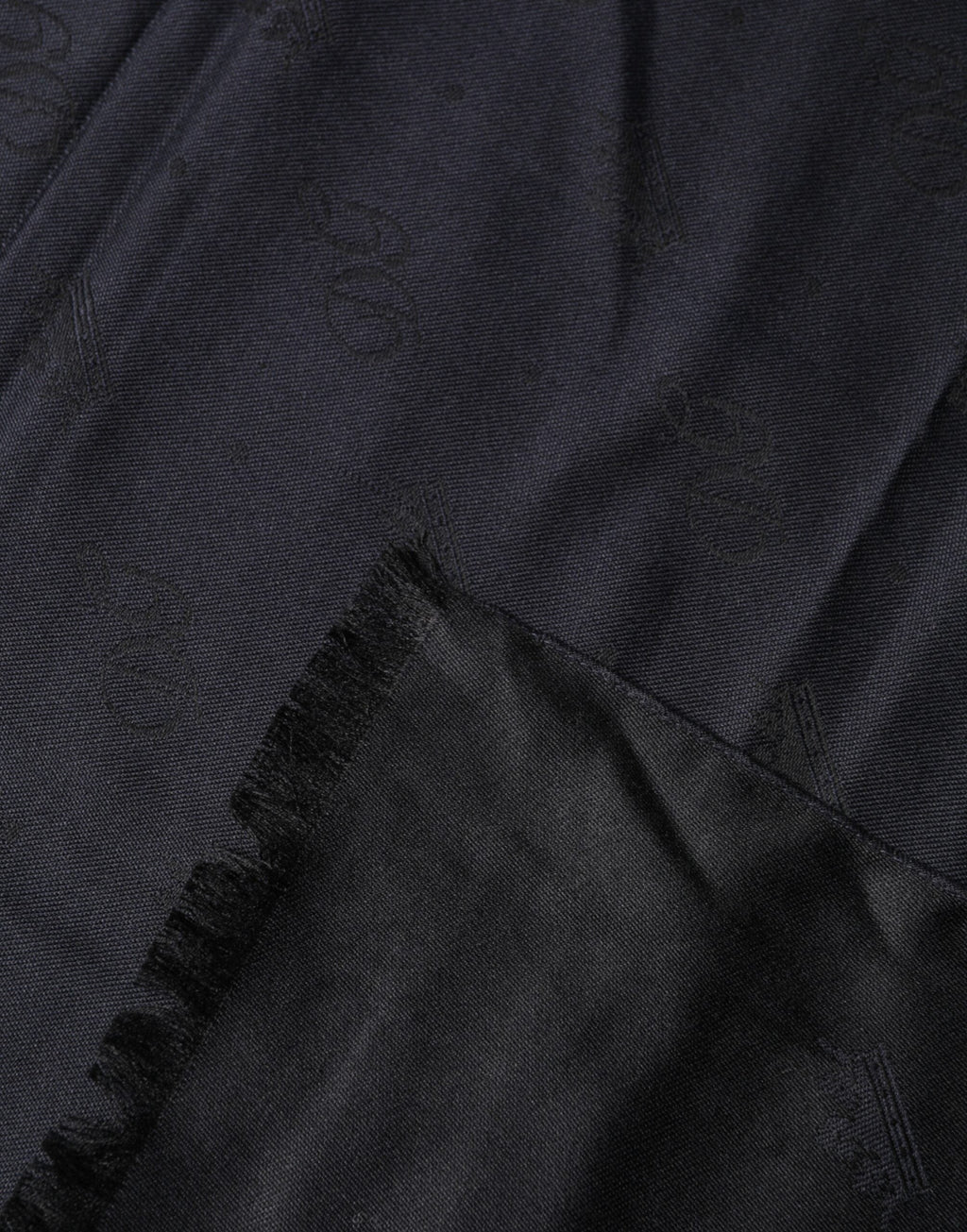Dolce & Gabbana Black Lace Stole Silk NeckWrap Shawl Men's Scarf