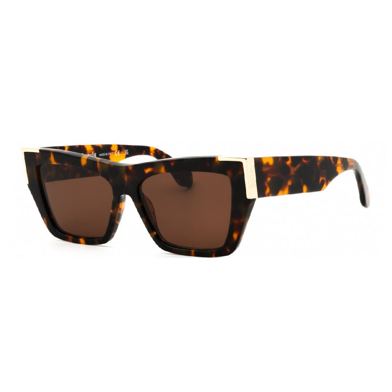 Palm Angels Sunglasses Cat Eye Full Rim, White Frame and Dark Grey Lens PERI099HOLLYWOOD0107