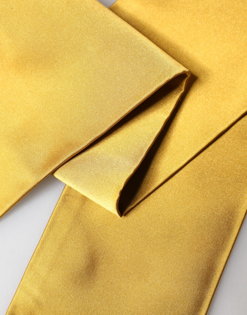 Dolce & Gabbana Yellow Silk Fringes Neck Wrap Foulard Men's Scarf