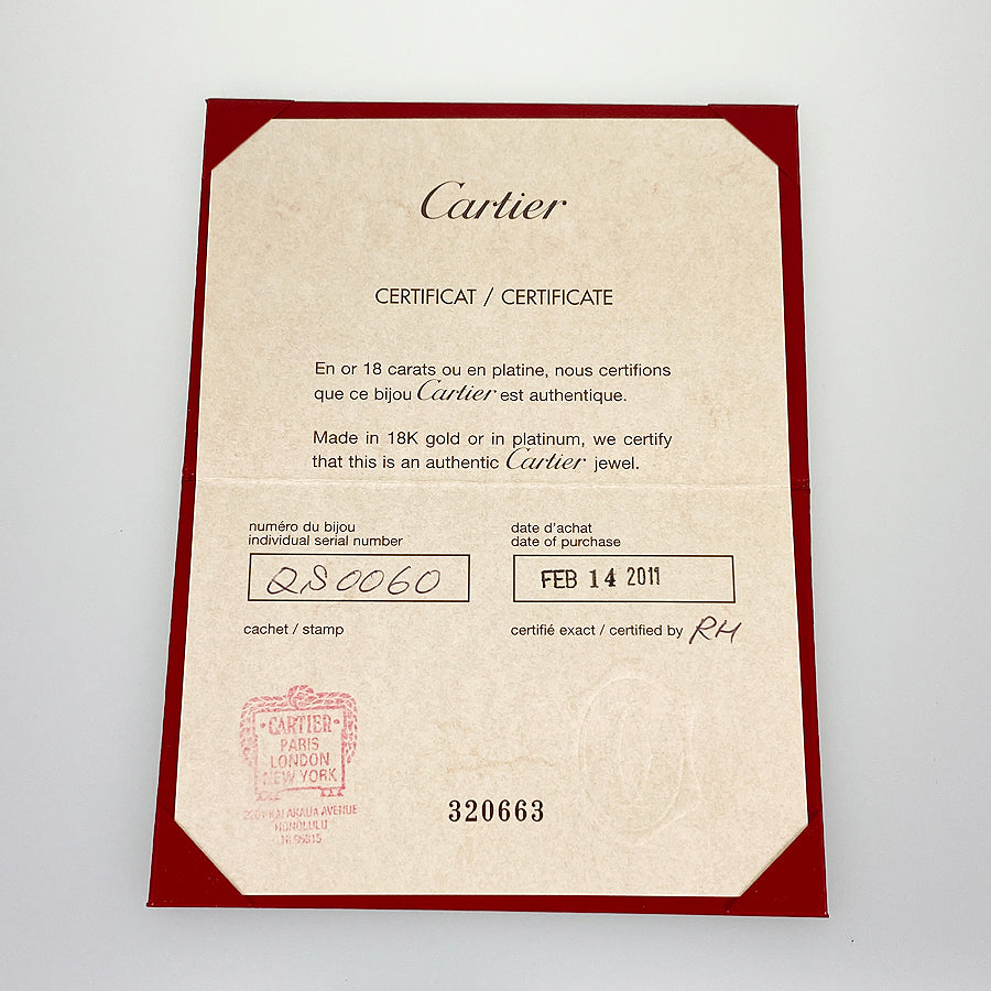 Cartier Mini Love Earring