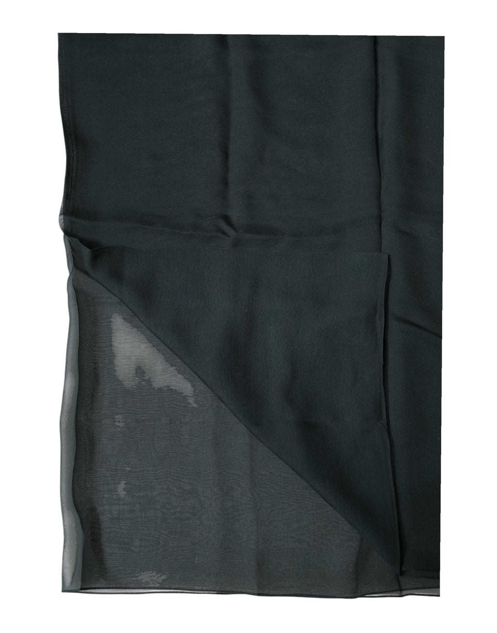 Dolce & Gabbana Dark Green Silk Neck Wrap Foulard  Women's Scarf