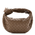 Nappa Intrecciato Mini Jodie Dark Taupe