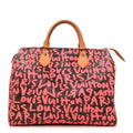 Monogram Graffiti Speedy 30 Fuchsia