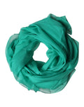 Dolce & Gabbana Green Stole Silk Neck Wrap Shawl Men's Scarf