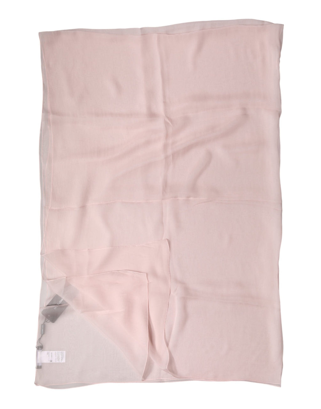 Dolce & Gabbana Light Pink Stole Silk Neck Wrap Shawl  Men's Scarf