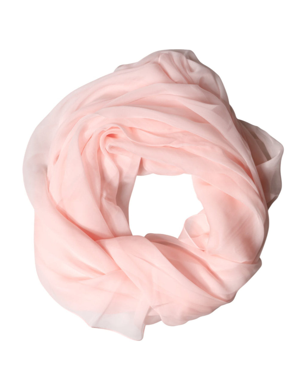 Dolce & Gabbana Light Pink Stole Silk Neck Wrap Shawl  Men's Scarf