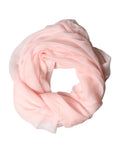 Dolce & Gabbana Light Pink Stole Silk Neck Wrap Shawl  Men's Scarf