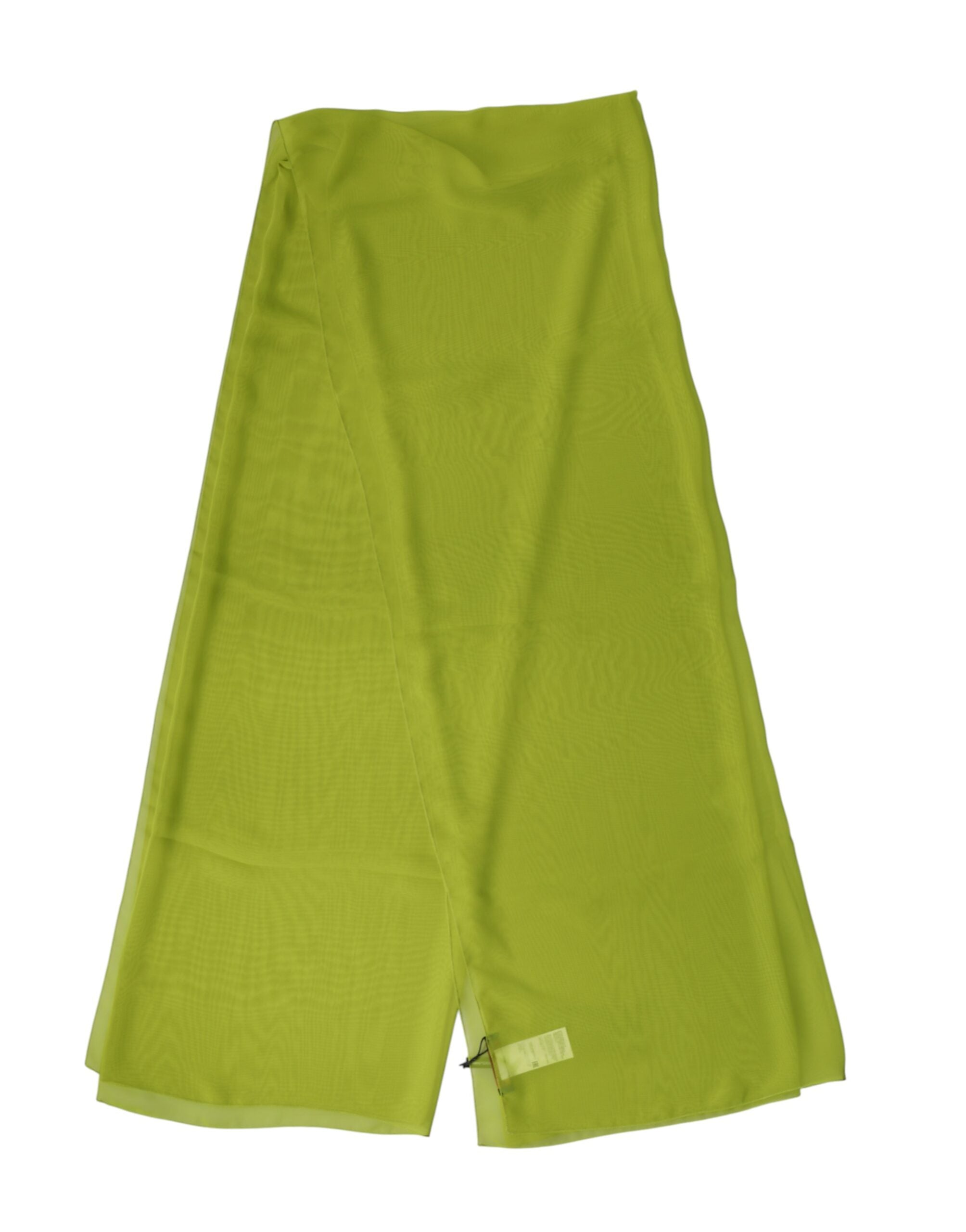 Dolce & Gabbana Green Polyester Stole Neck Wrap Shawl  Men's Scarf
