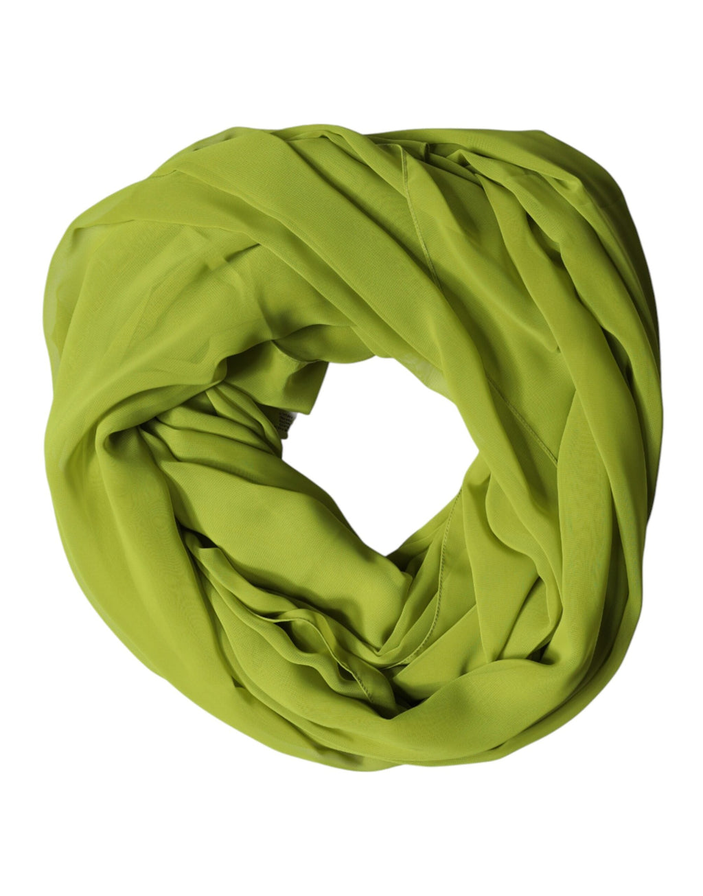 Dolce & Gabbana Green Polyester Stole Neck Wrap Shawl  Men's Scarf