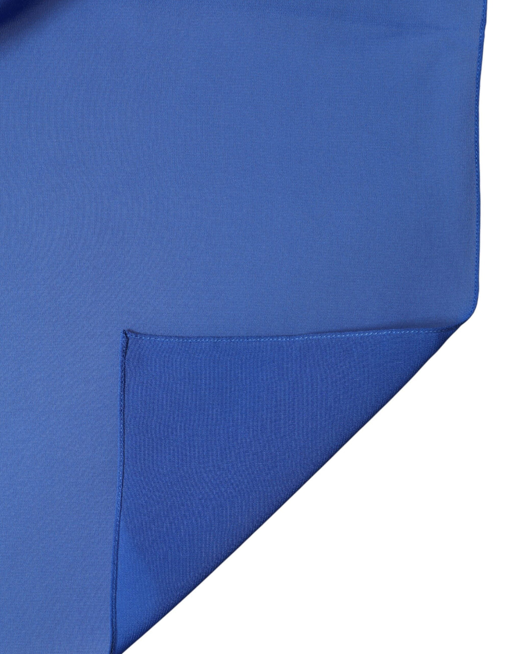 Dolce & Gabbana Blue Silk Stole Neck Wrap Shawl Men  Men's Scarf