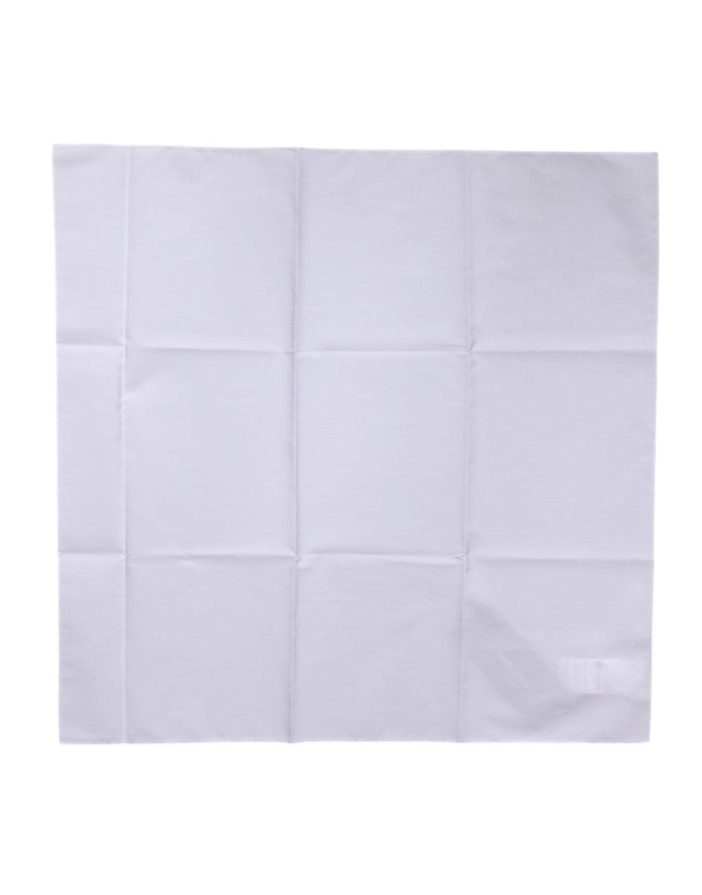 Dolce & Gabbana White Silk Lace Stole Square Foulard  Men's Scarf