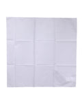 Dolce & Gabbana White Silk Lace Stole Square Foulard  Men's Scarf