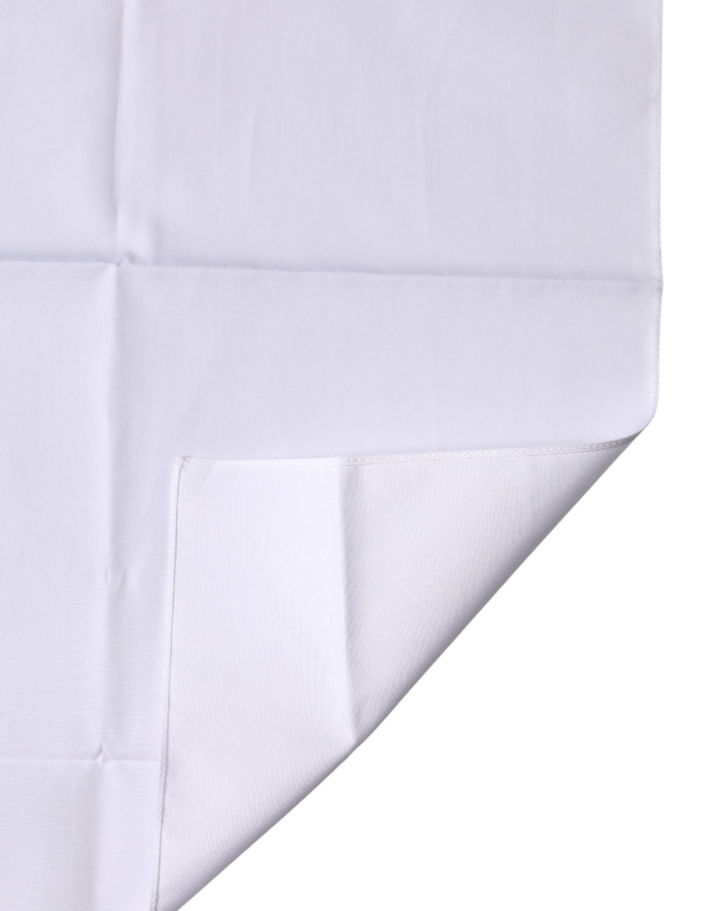 Dolce & Gabbana White Silk Lace Stole Square Foulard  Men's Scarf