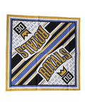 Dolce & Gabbana Multicolor DG Royals Square Foulard Men 50cm x 50cm Men's Scarf