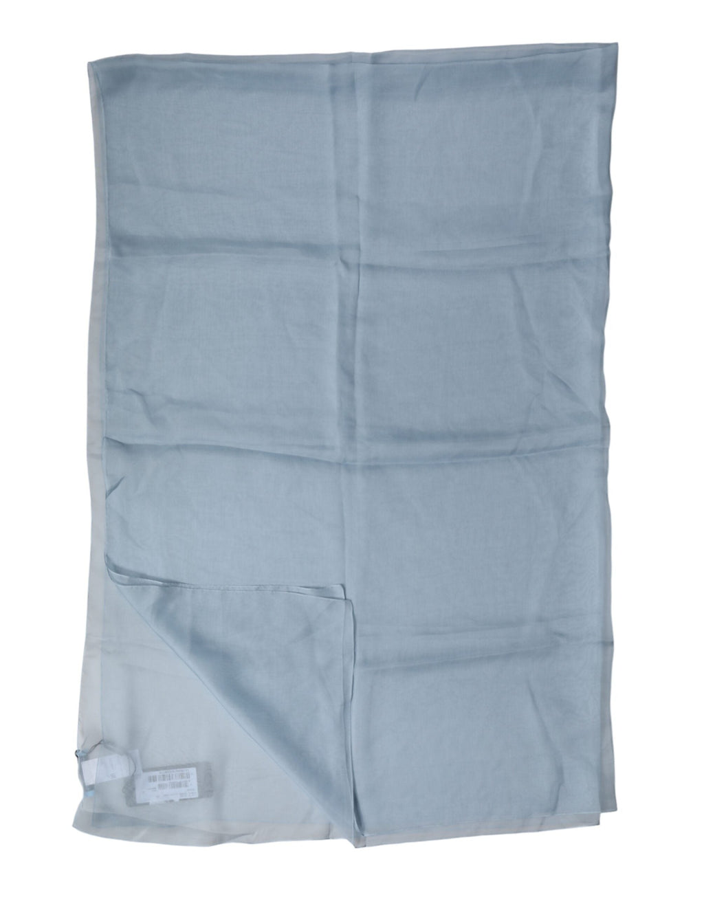 Dolce & Gabbana Light Blue Silk Stole Neck Wrap Shawl 200cm x 130cm Men's Scarf