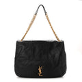 Lambskin Matelasse Monogram Large Jamie 4.3 Black