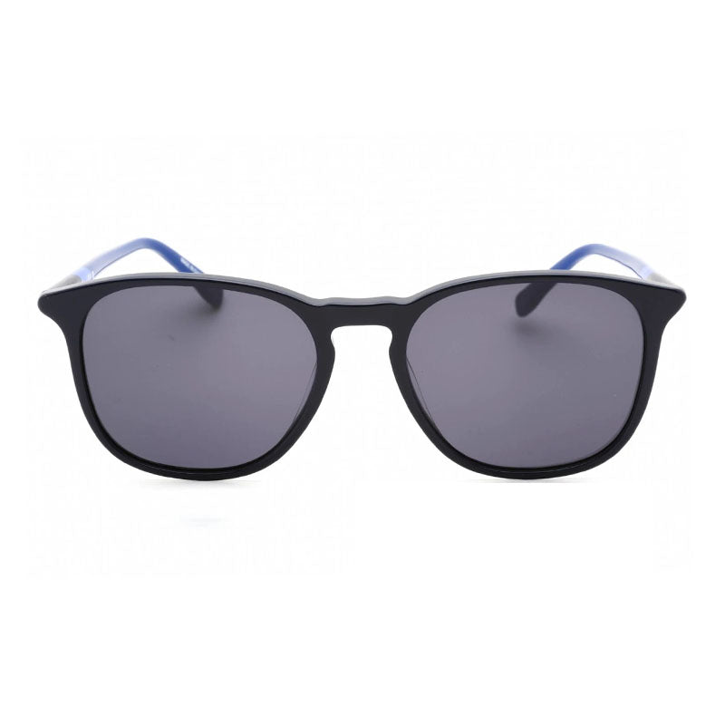 Lacoste Sunglasses Rectangle Full Rim, Blue Frame and Grey Lens L813S424
