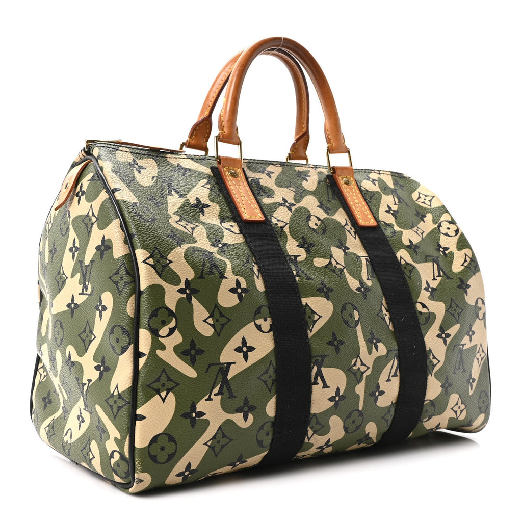 Monogram Camouflage Speedy 35
