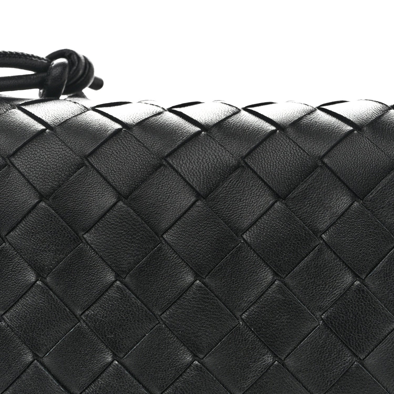 Nappa Intrecciato Notturno Black