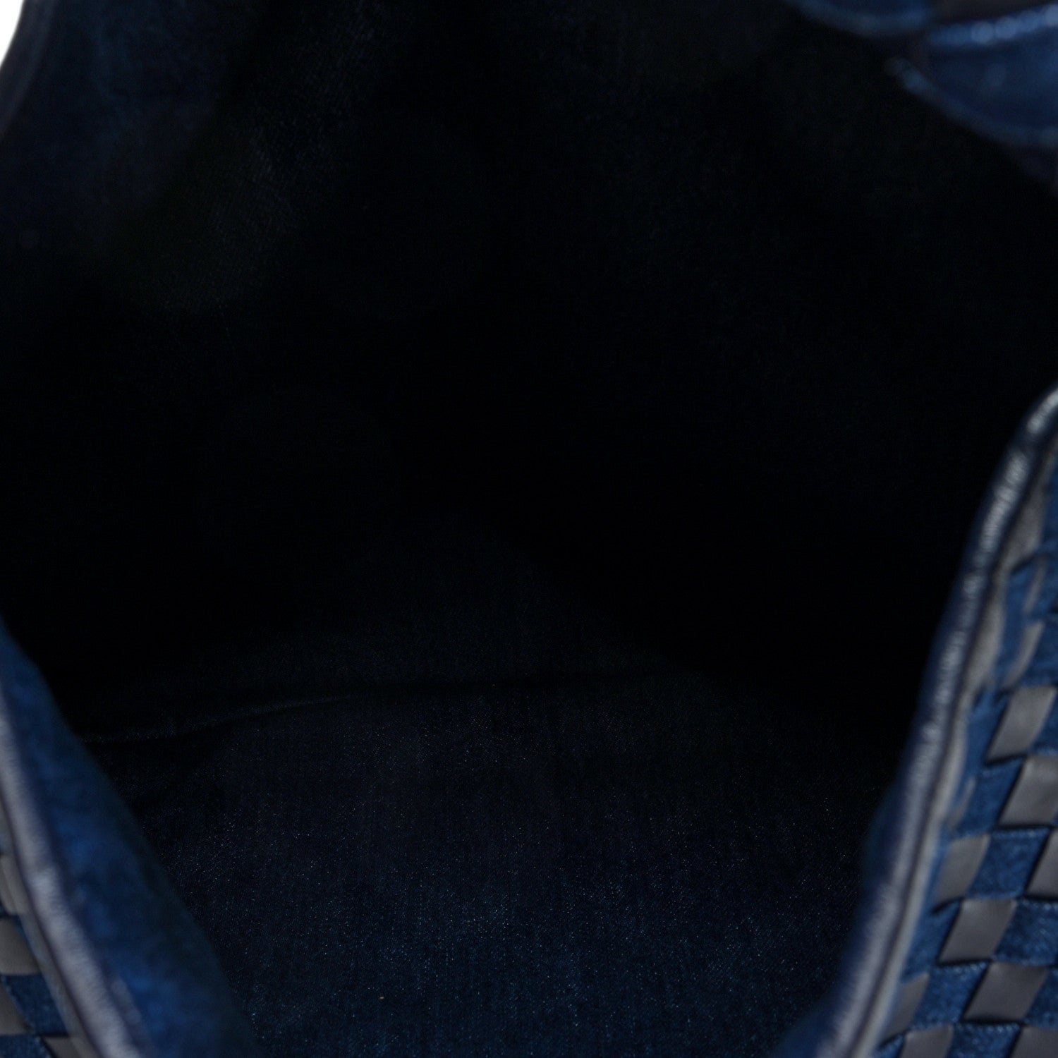 Denim Nappa Intrecciato Large Hop Abyss Indigo