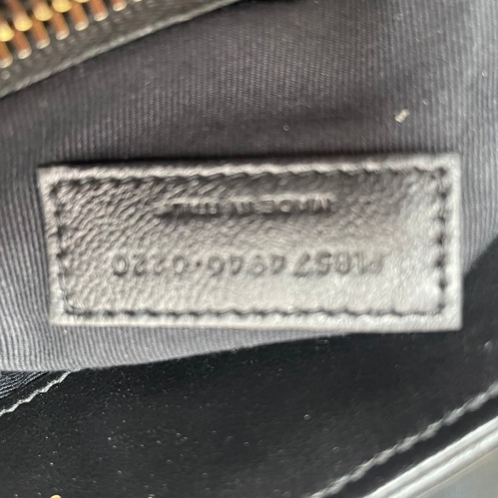 Saint Laurent Loulou Medium Leather Black 2020