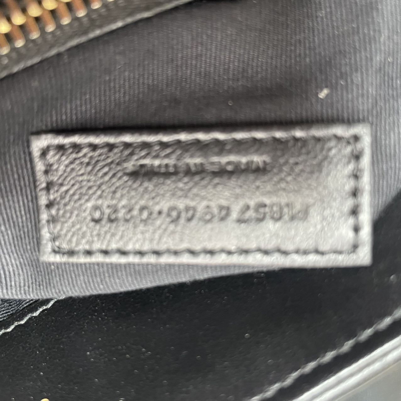 Saint Laurent Loulou Medium Leather Black 2020