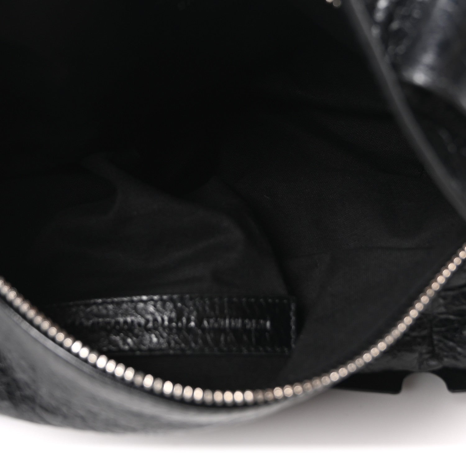 Agneau Arena Men's Superbusy Small Sling Zip Shoulder Bag Black