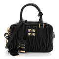 Nappa Matelasse Small Arcadie Black