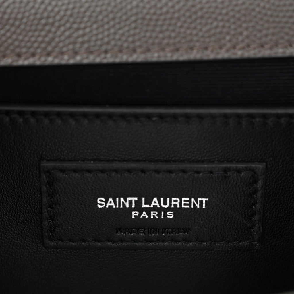 Grain De Poudre Medium Classic Monogram Kate Satchel Earth