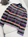 Chanel 22S Black & Multicolor Jacket