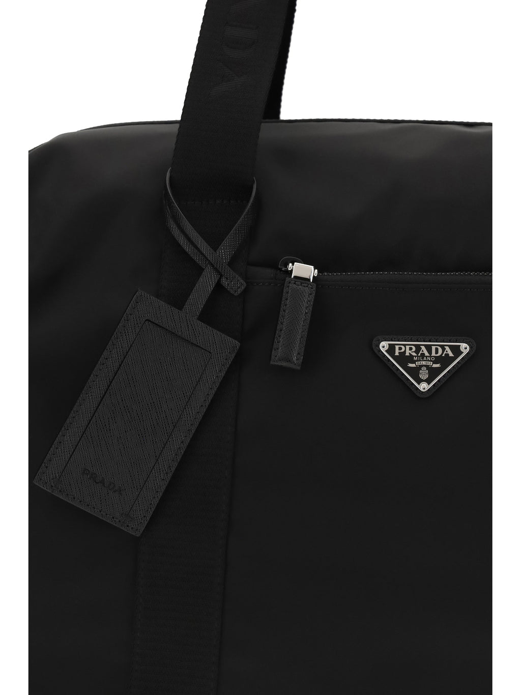 Prada Men Travel Bag In Re-Nylon And Saffiano