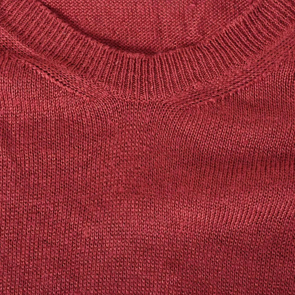 Loro Piana Linen Knit Red