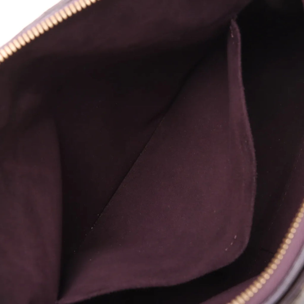 Louis Vuitton Monogram Pallas Brown x Purple