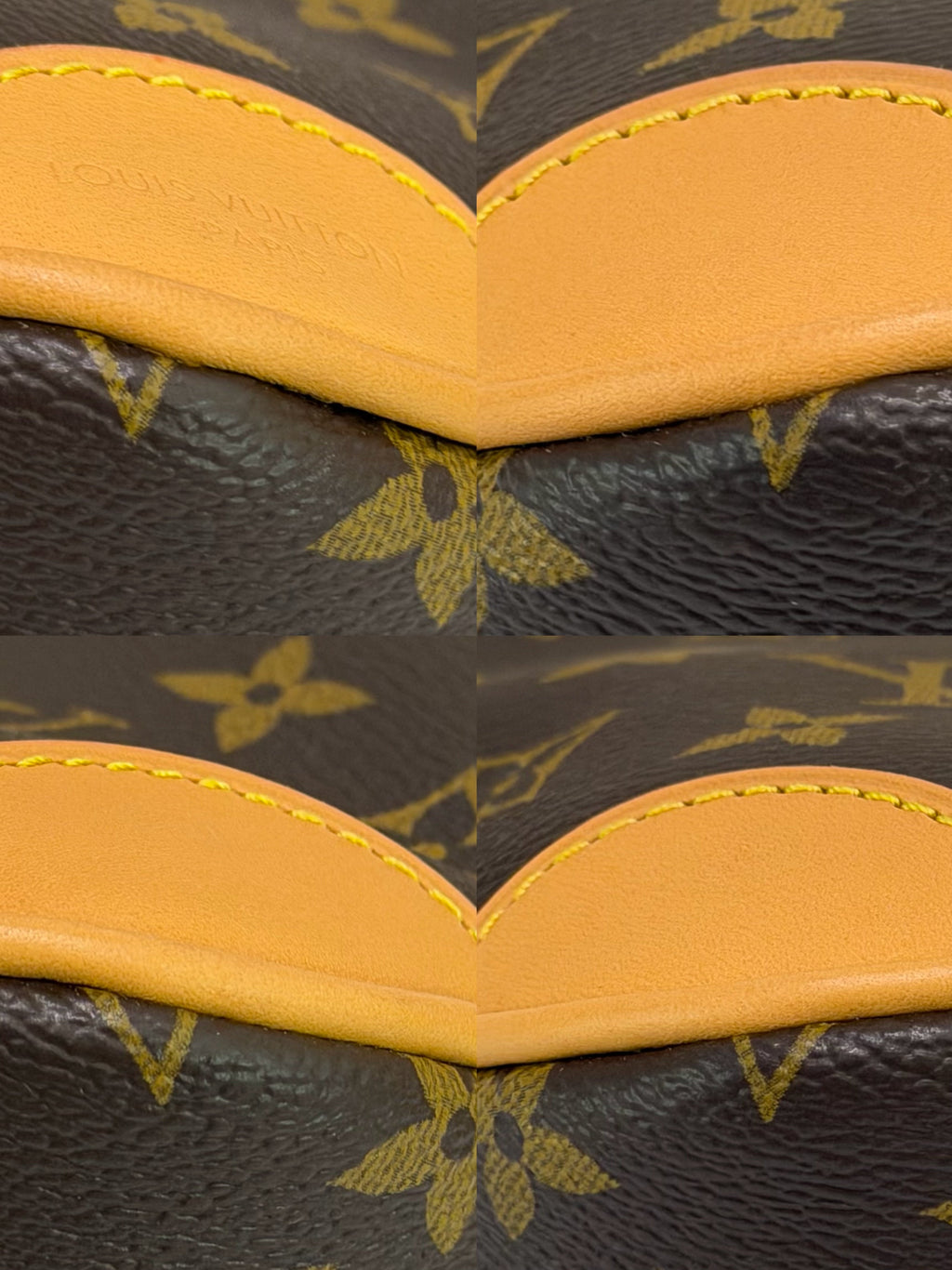 Louis Vuitton Nano Boulogne Monogram Horn Chain Bag